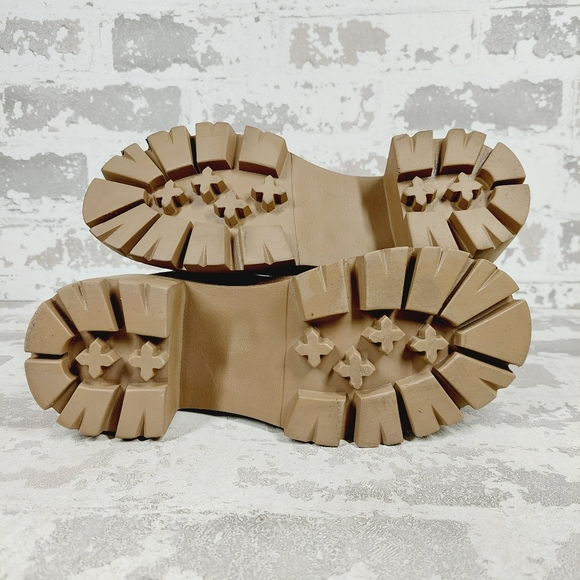 NEW Steve Madden Shoes Hayle Sand Suede Heeled Ankle Chelsea Boots i107 - Picture 7 of 10